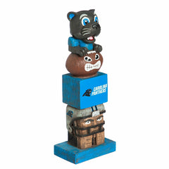 Carolina Panthers Tiki Team Totem Garden Statue - NFL Home