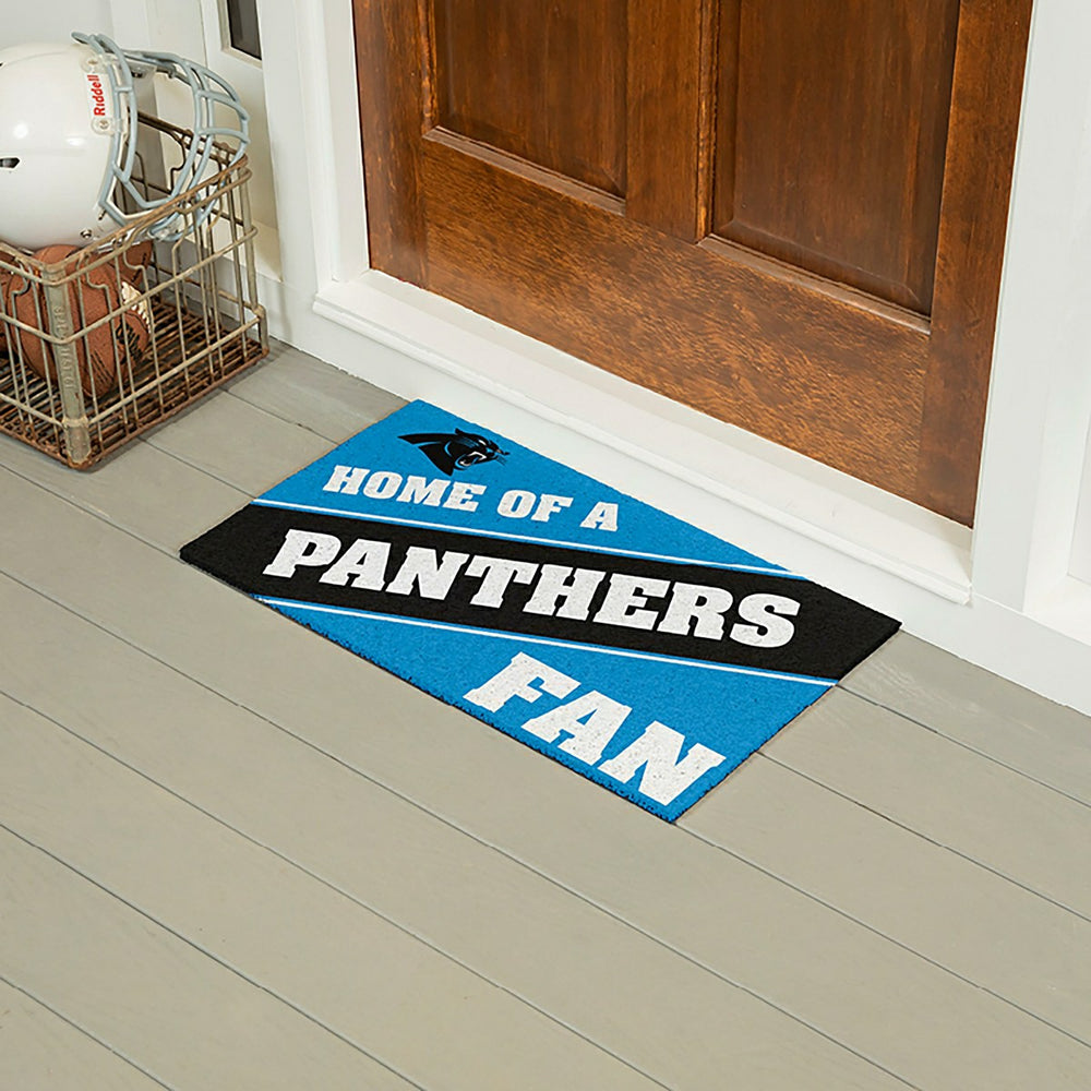 Carolina Panthers, PVC Mat COLOR, Home of a Fan - NFL