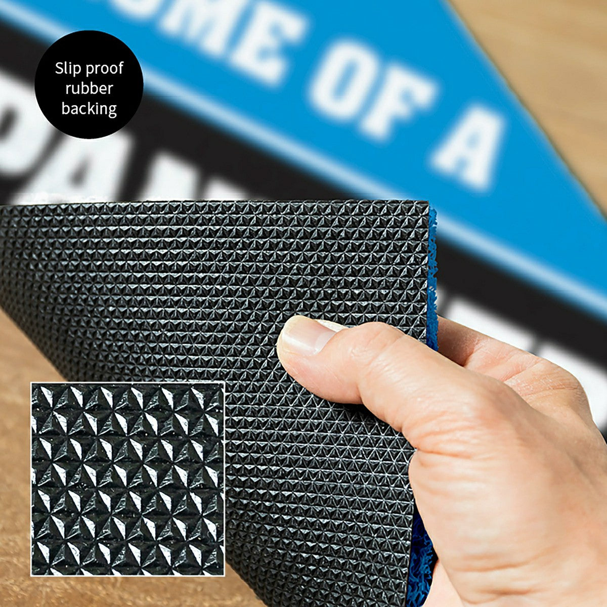 Carolina Panthers, PVC Mat COLOR, Home of a Fan - NFL