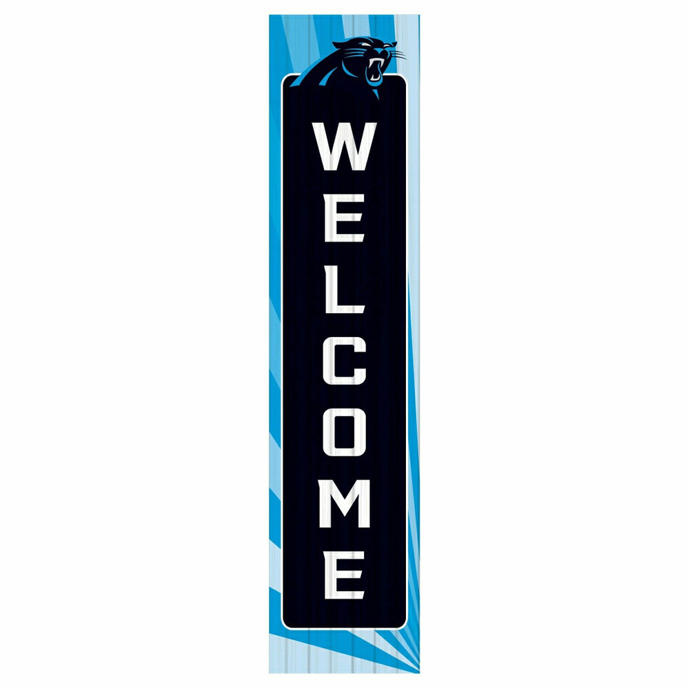 Carolina Panthers Summer Seasonal Single Sided Large Leaner, 46" - NFL Home