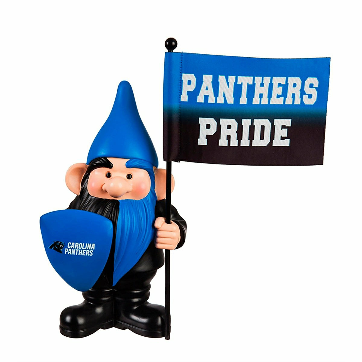 Carolina Panthers, Flag Holder Gnome - NFL Home