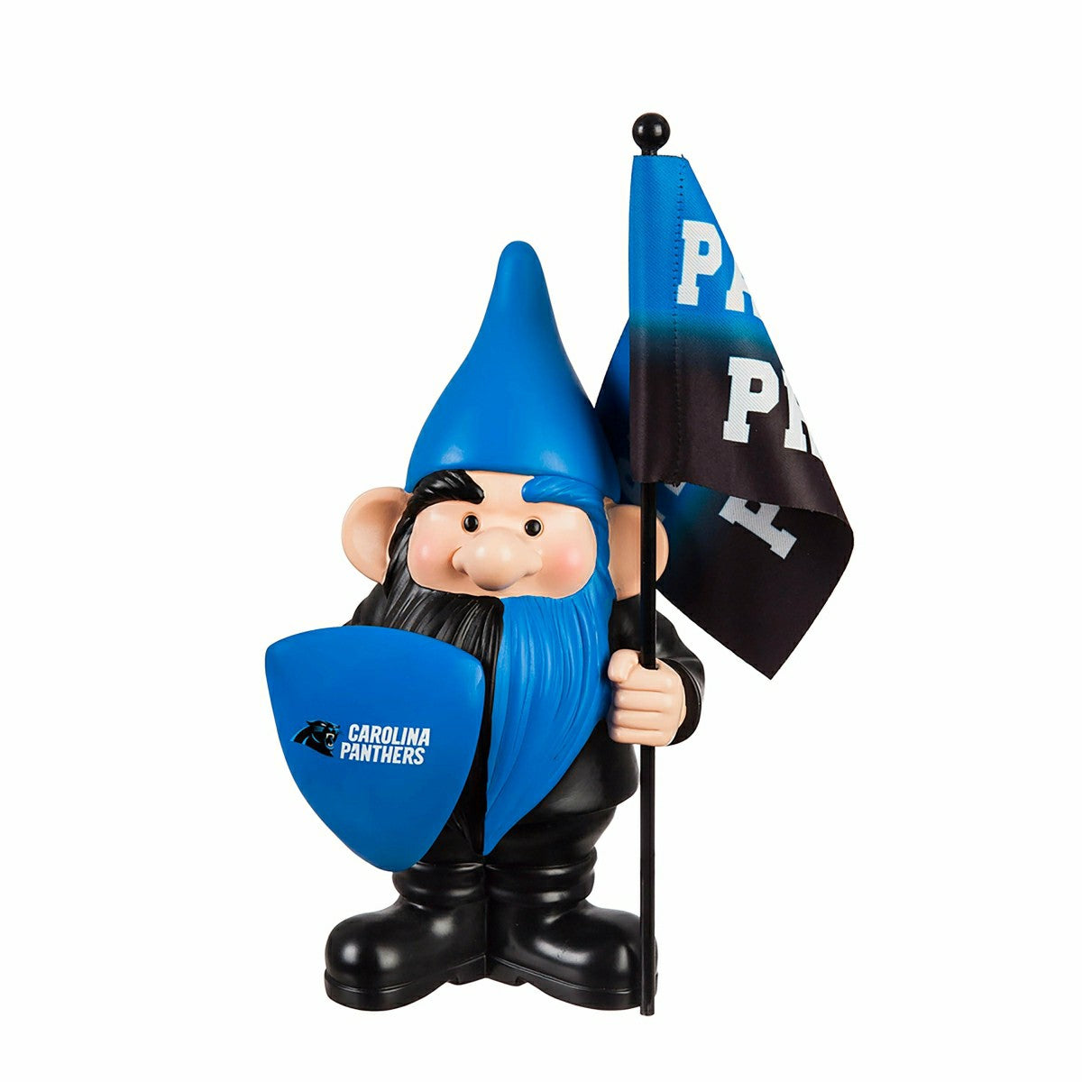 Carolina Panthers, Flag Holder Gnome - NFL Home