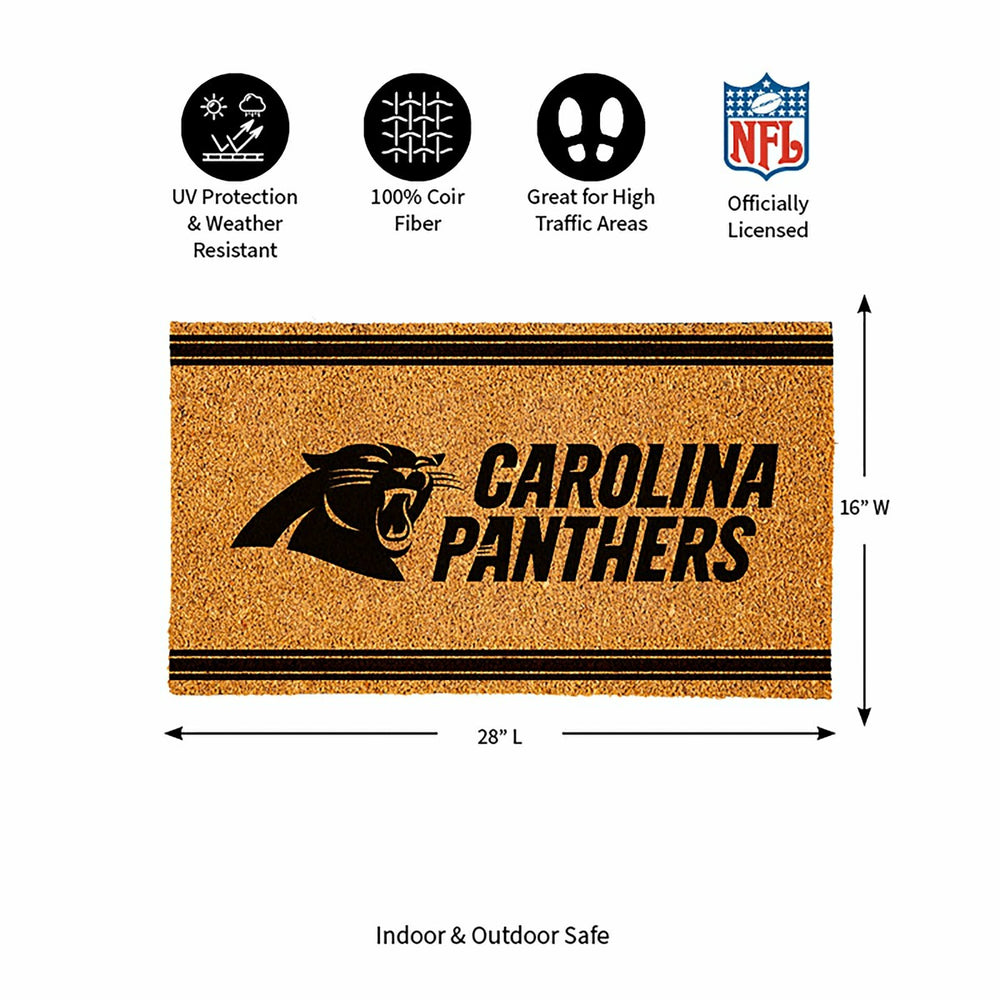 Carolina Panthers, Coir Mat 1C - NFL