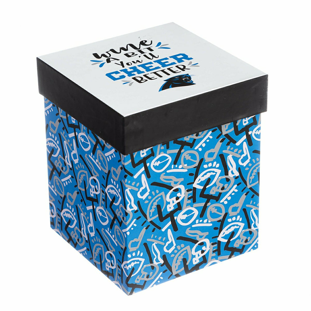 Carolina Panthers, 17oz Boxed Stemless Wine - NFL Home