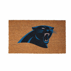 Coir Mat, 16"x28", Carolina Panthers - NFL