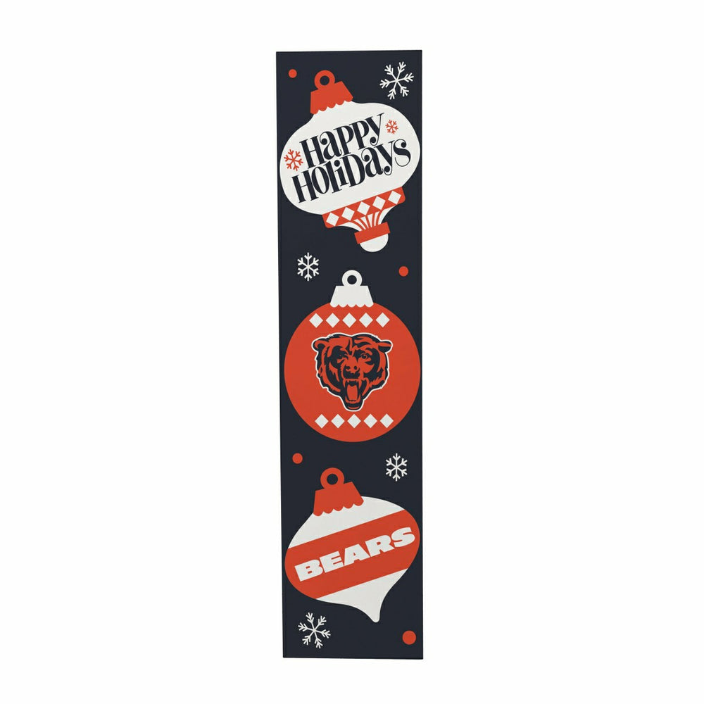 Chicago Bears 47" Double Sided Leaner, Christmas - NFL Home