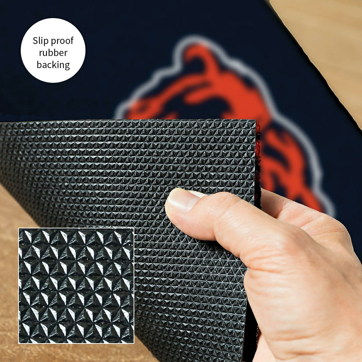 Full Color PVC Mat, 16" x 28", Chicago Bears - NFL
