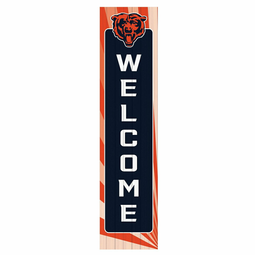 Chicago Bears Summer Seasonal Single Sided Large Leaner, 46" - NFL Home