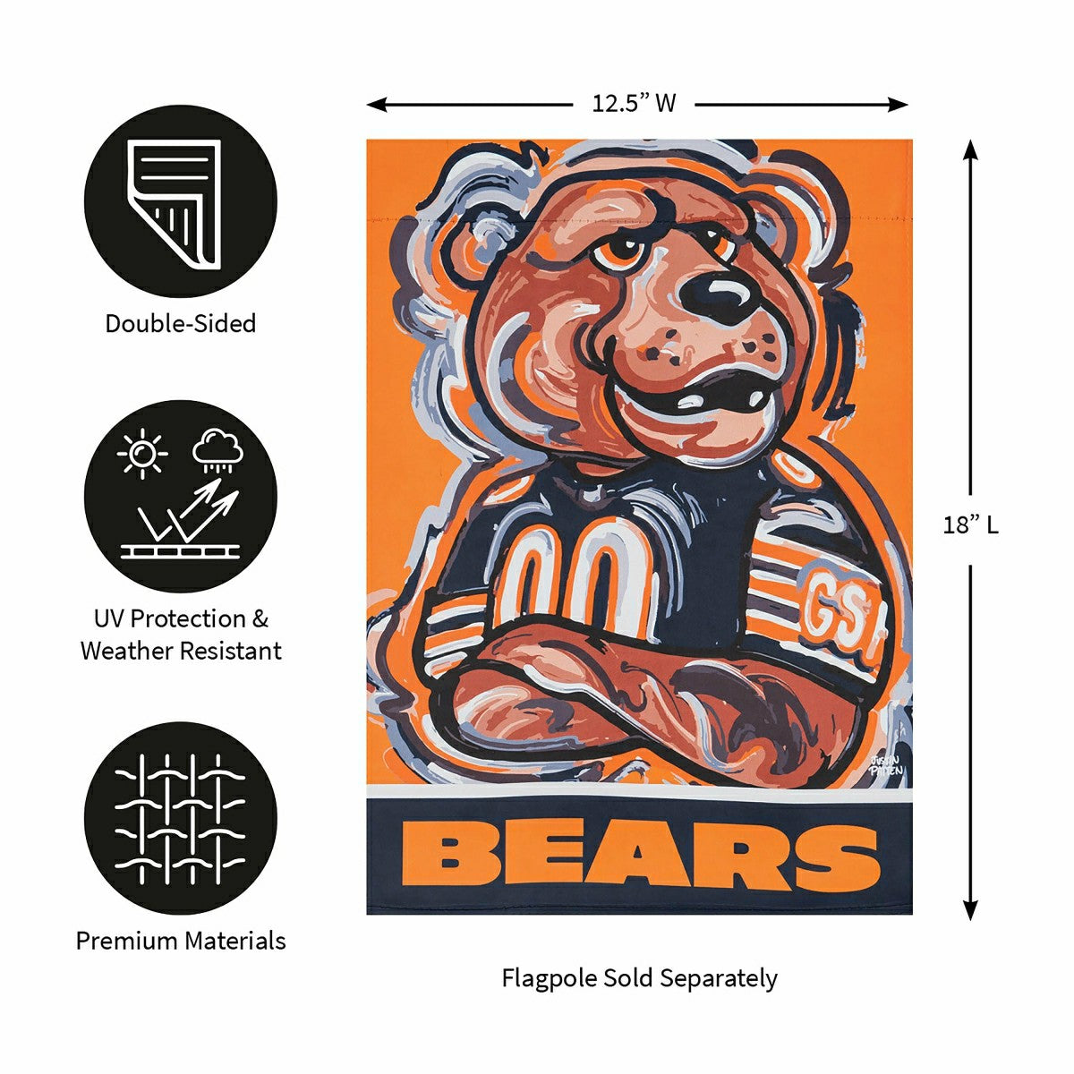 Chicago Bears, Suede GDN Justin Patten - NFL Home