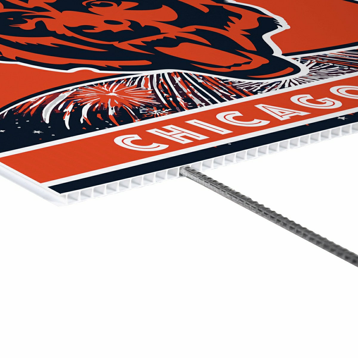 Chicago Bears Yard Sign, Patriotic - NFL Home