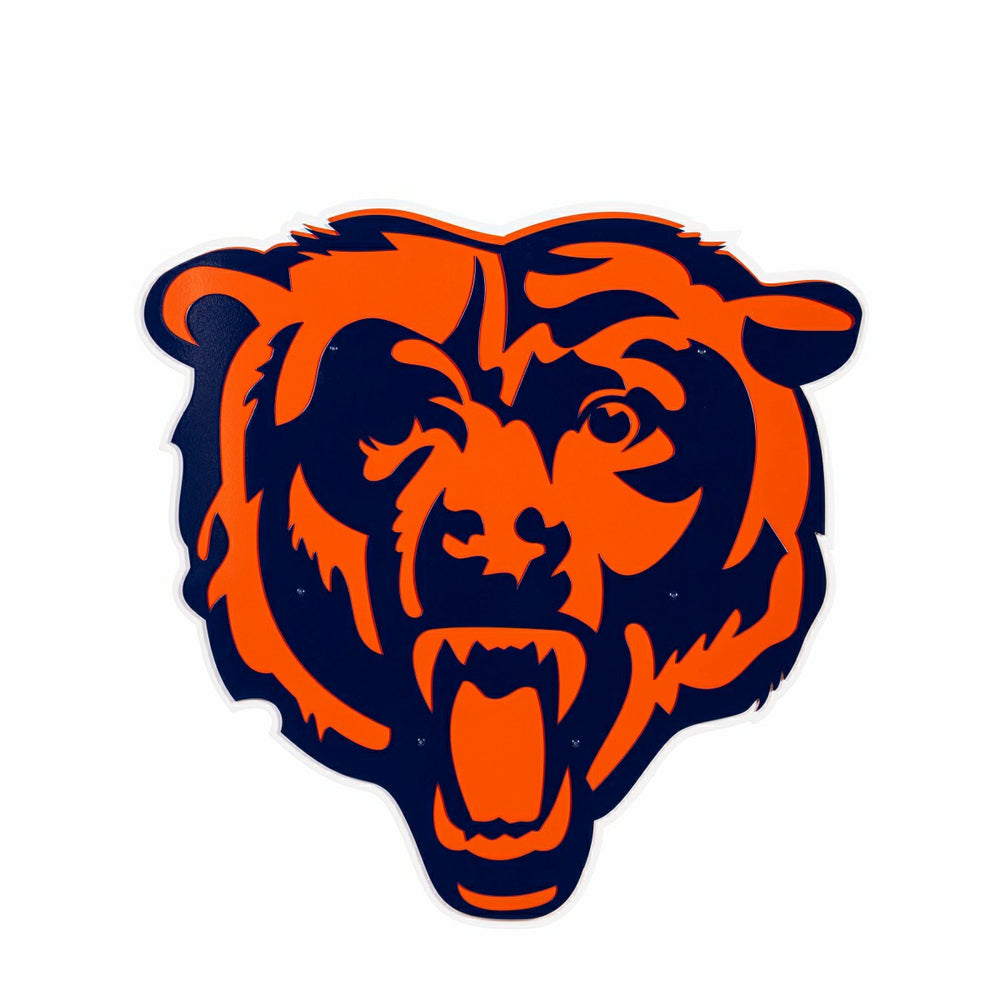Chicago Bears Premier Metal Wall Art - NFL Home
