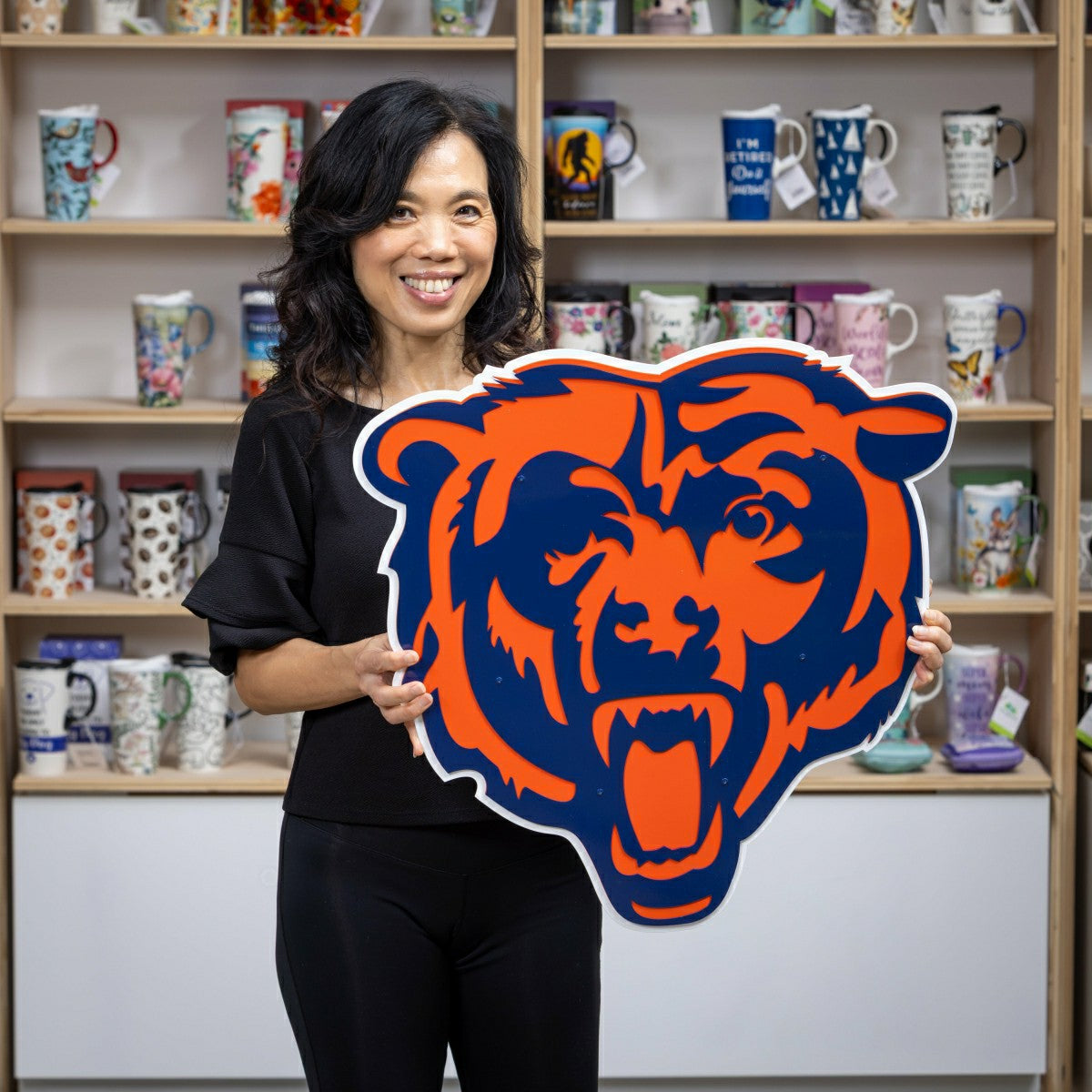 Chicago Bears Premier Metal Wall Art - NFL Home