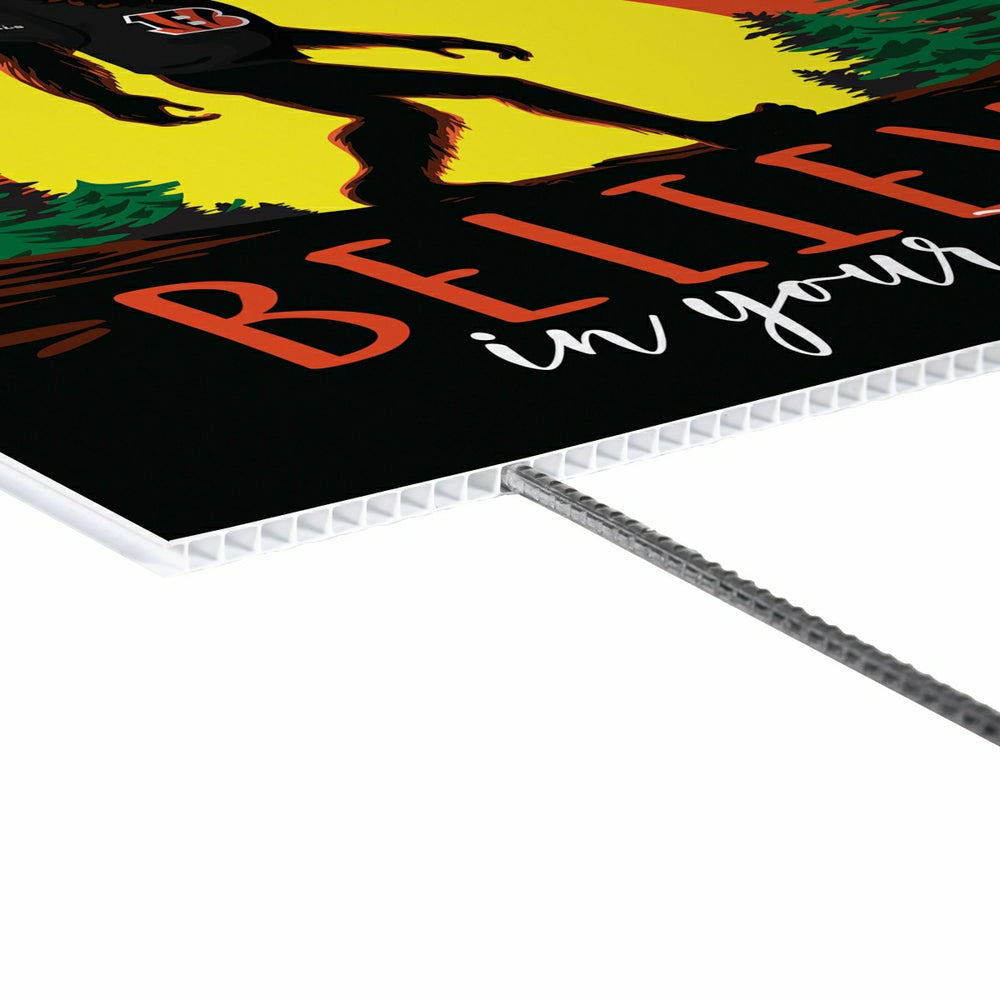 Cincinnati Bengals Yard Sign, Bigfoot - NFL Home
