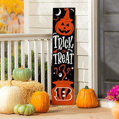 Cincinnati Bengals 47" Double Sided Leaner, Halloween - NFL Home