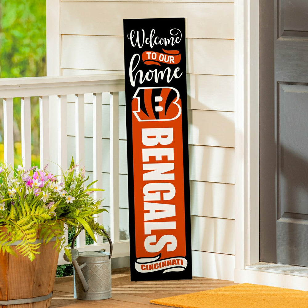 Cincinnati Bengals 47" Double Sided Leaner, Halloween - NFL Home