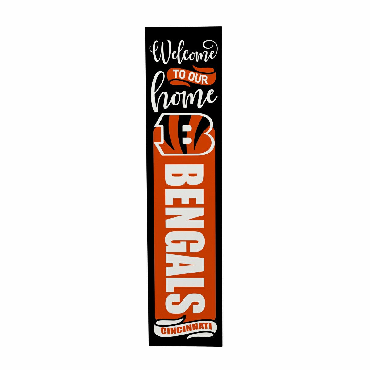 Cincinnati Bengals 47" Double Sided Leaner, Halloween - NFL Home