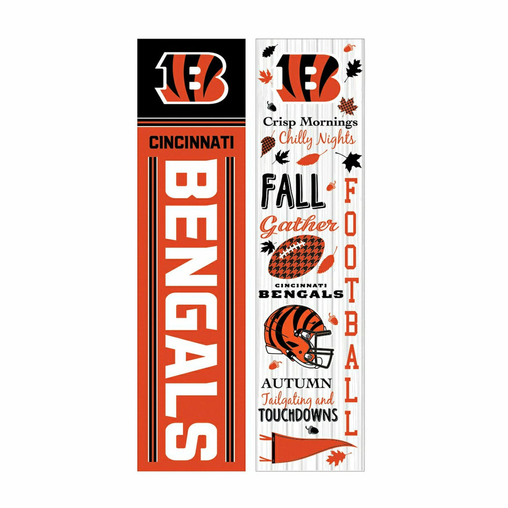 Cincinnati Bengals 46" Double Sided Leaner, Fall Seasonal - NFL Home