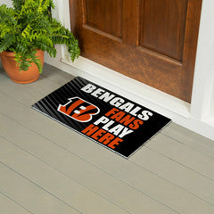 Cincinnati Bengals Fan Mat, 28"x16" - NFL