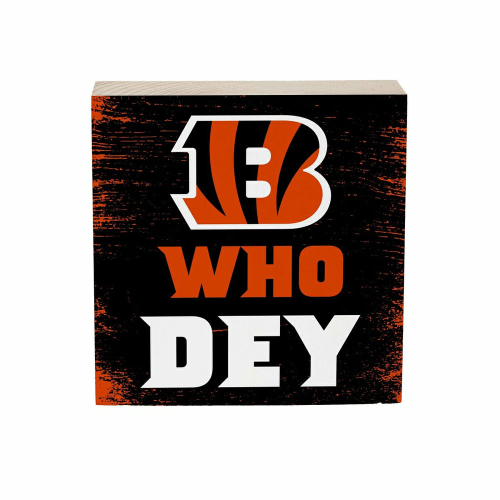 Cincinnati Bengals Plock, Down Home Fans, 6x6 - NFL Home