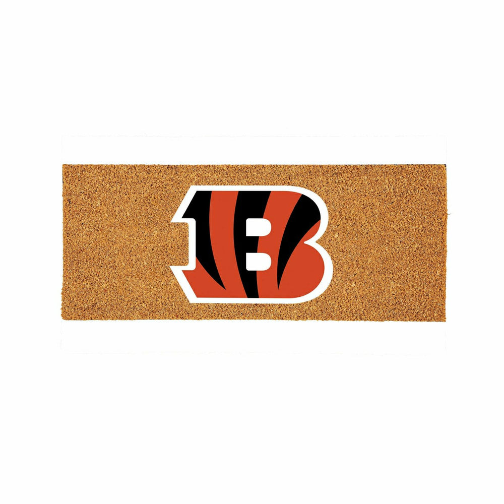 Cincinnati Bengals Extra Large Full Color Coir Mat, 60"x24" - NFL