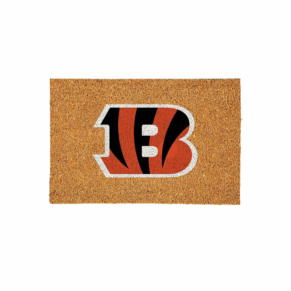 Cincinnati Bengals Large Full Color Coir Mat, 36"x24" - NFL
