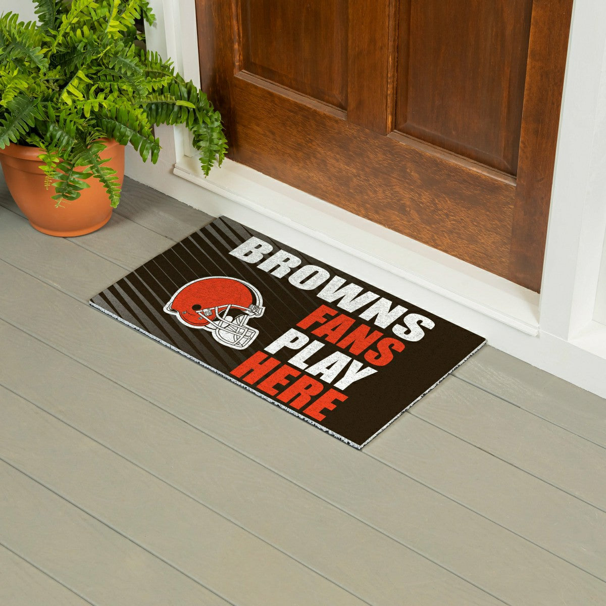 Cleveland Browns Fan Mat, 28"x16" - NFL