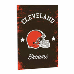Cleveland Browns Wood Wall Sign, 16x24 - NFL Home