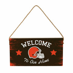 Cleveland Browns Wood Wall Sign, 6x11 - NFL Home