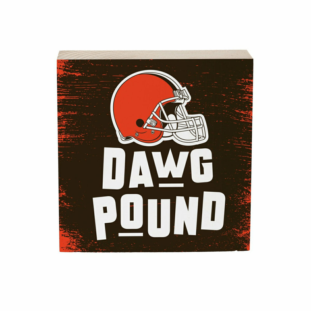Cleveland Browns Plock, Down Home Fans, 6x6 - NFL Home
