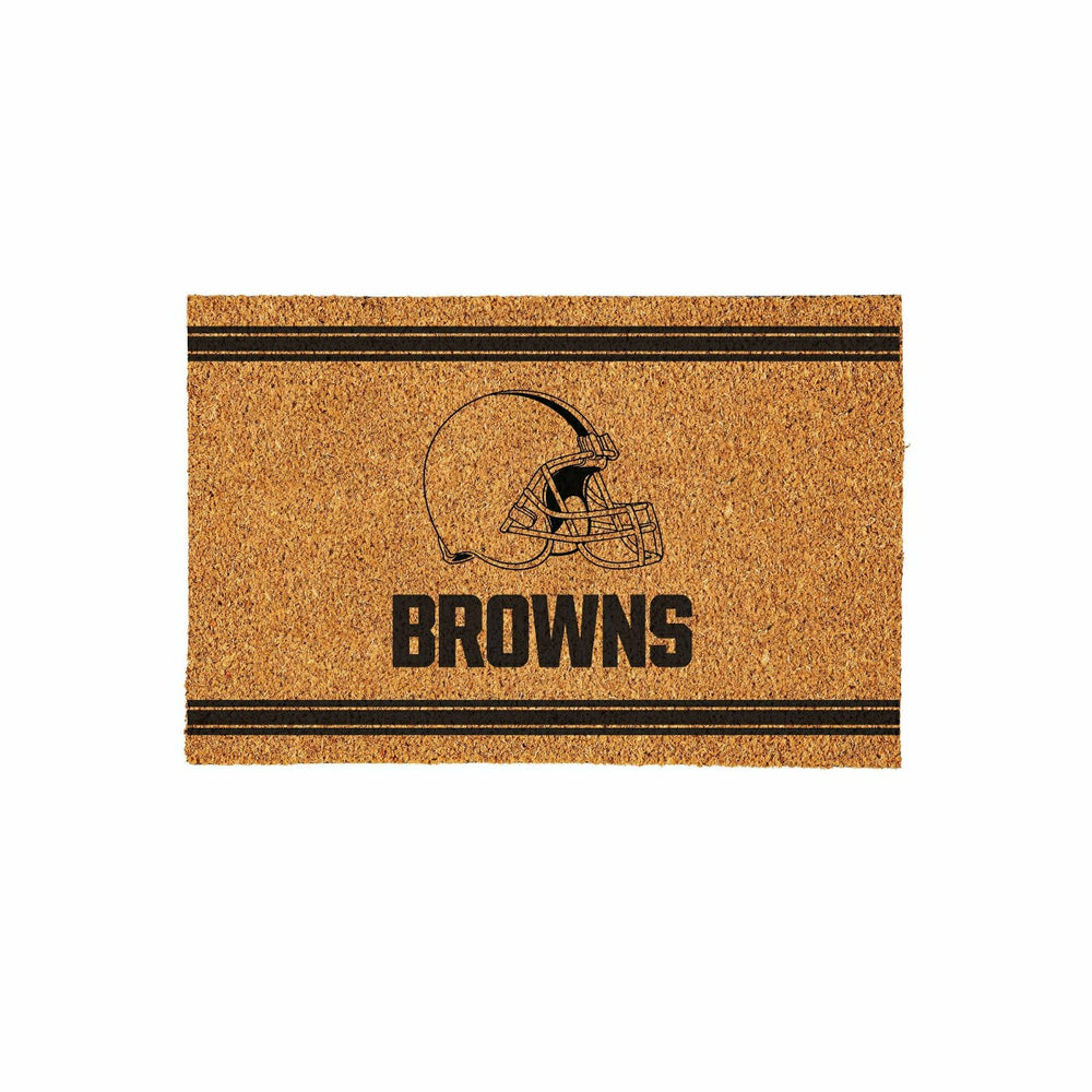 Cleveland Browns Large One Color Coir Mat, 36"x24" - NFL
