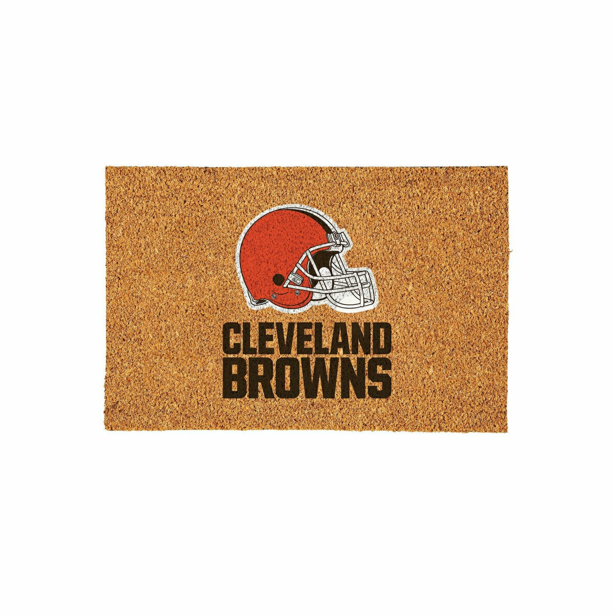 Cleveland Browns Large Full Color Coir Mat, 36"x24" - NFL