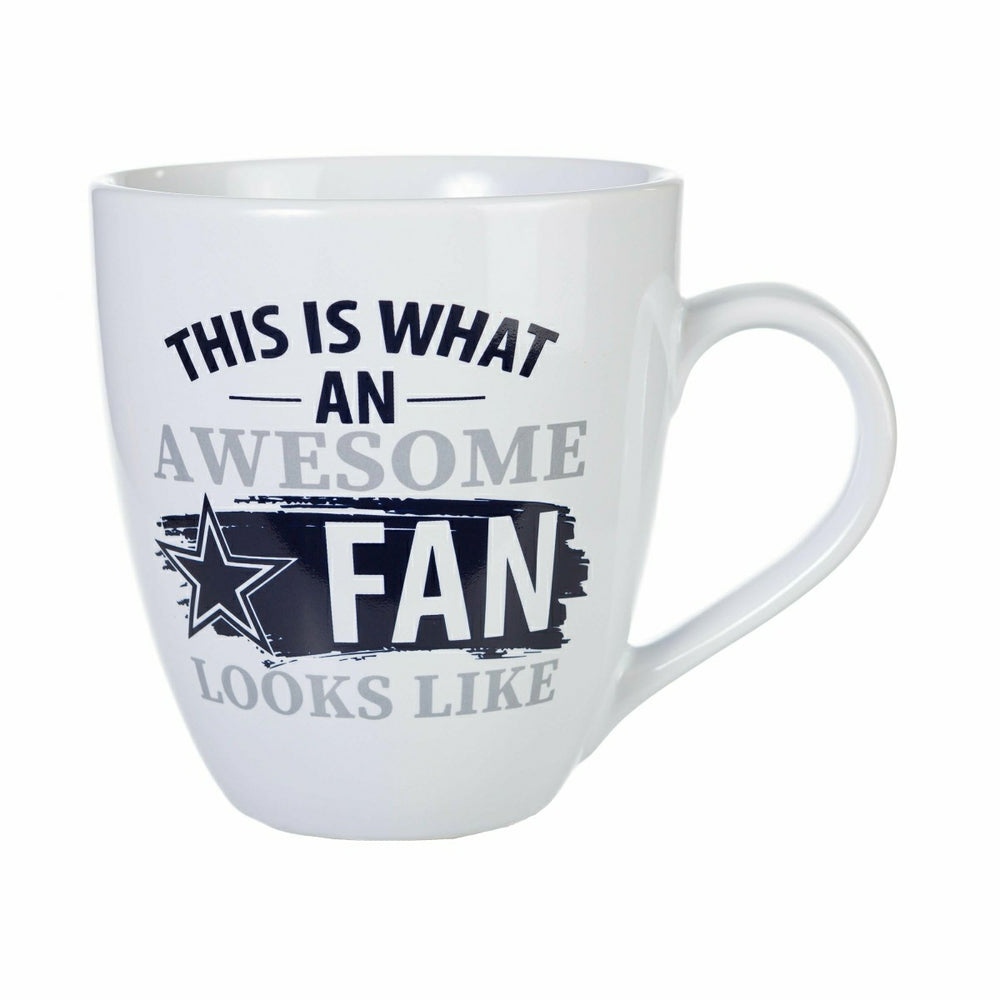 Dallas Cowboys, Ceramic Cup O'Java 17oz Gift Set - NFL Home