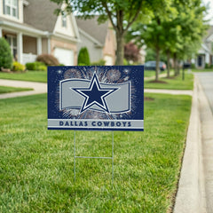 Dallas Cowboys Yard Sign, Patriotic - NFL Home