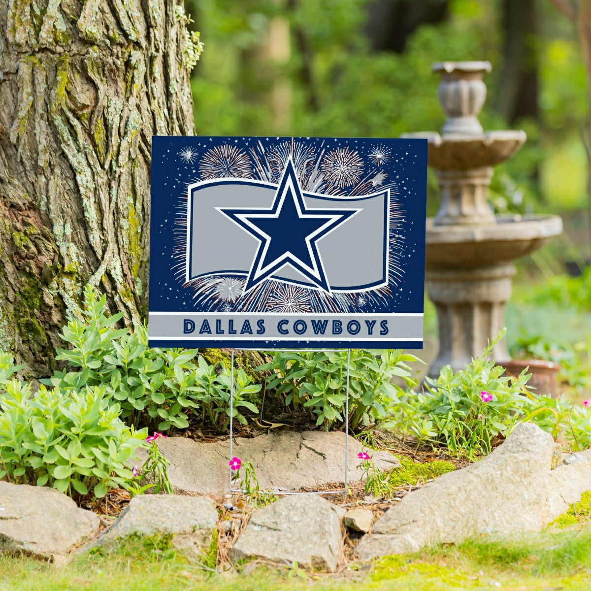 Dallas Cowboys Yard Sign, Patriotic - NFL Home