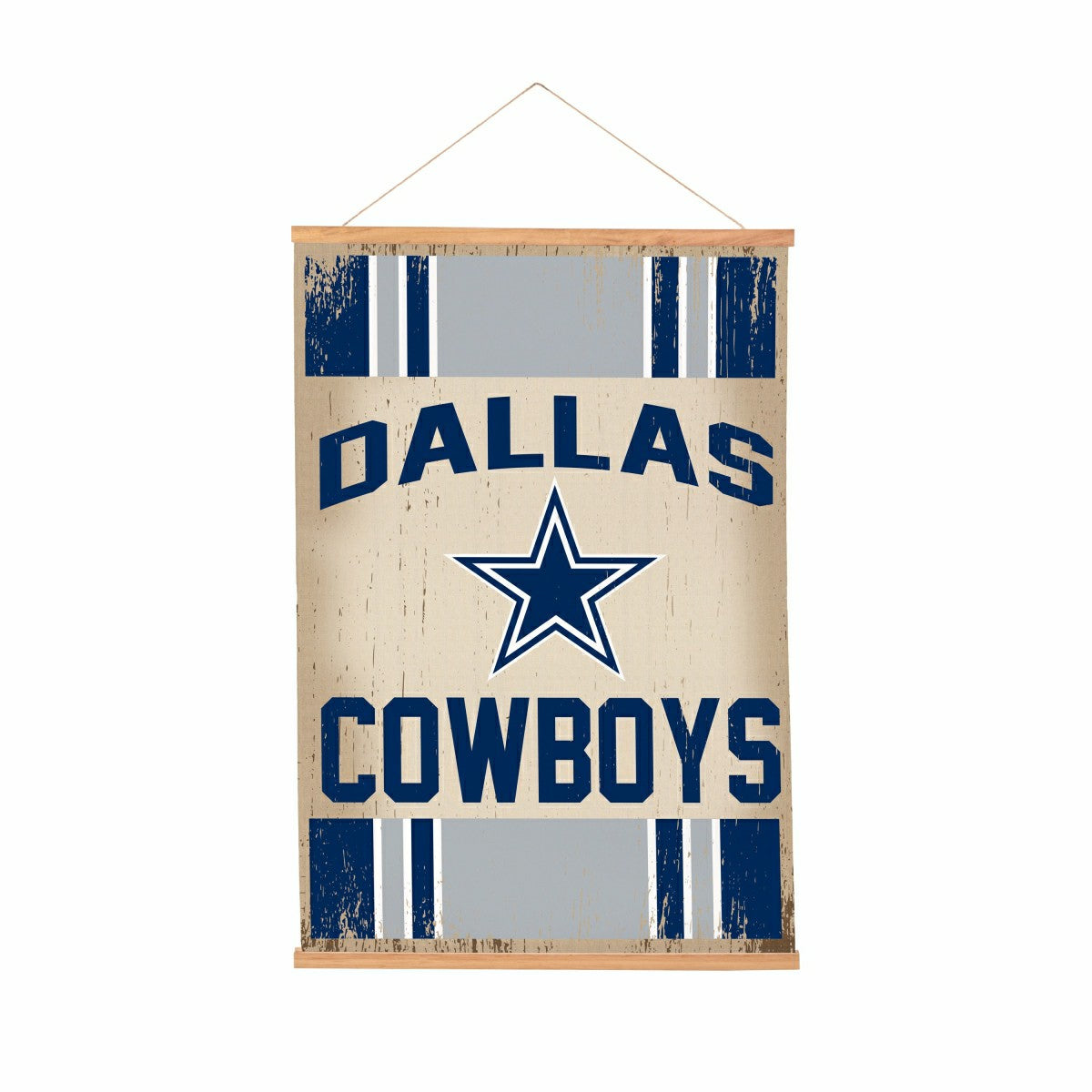 Dallas Cowboys, Canvas Wall Tapestry, Medium, 36x24 - NFL Home