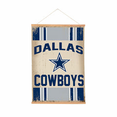 Dallas Cowboys, Canvas Wall Tapestry, Medium, 36x24 - NFL Home
