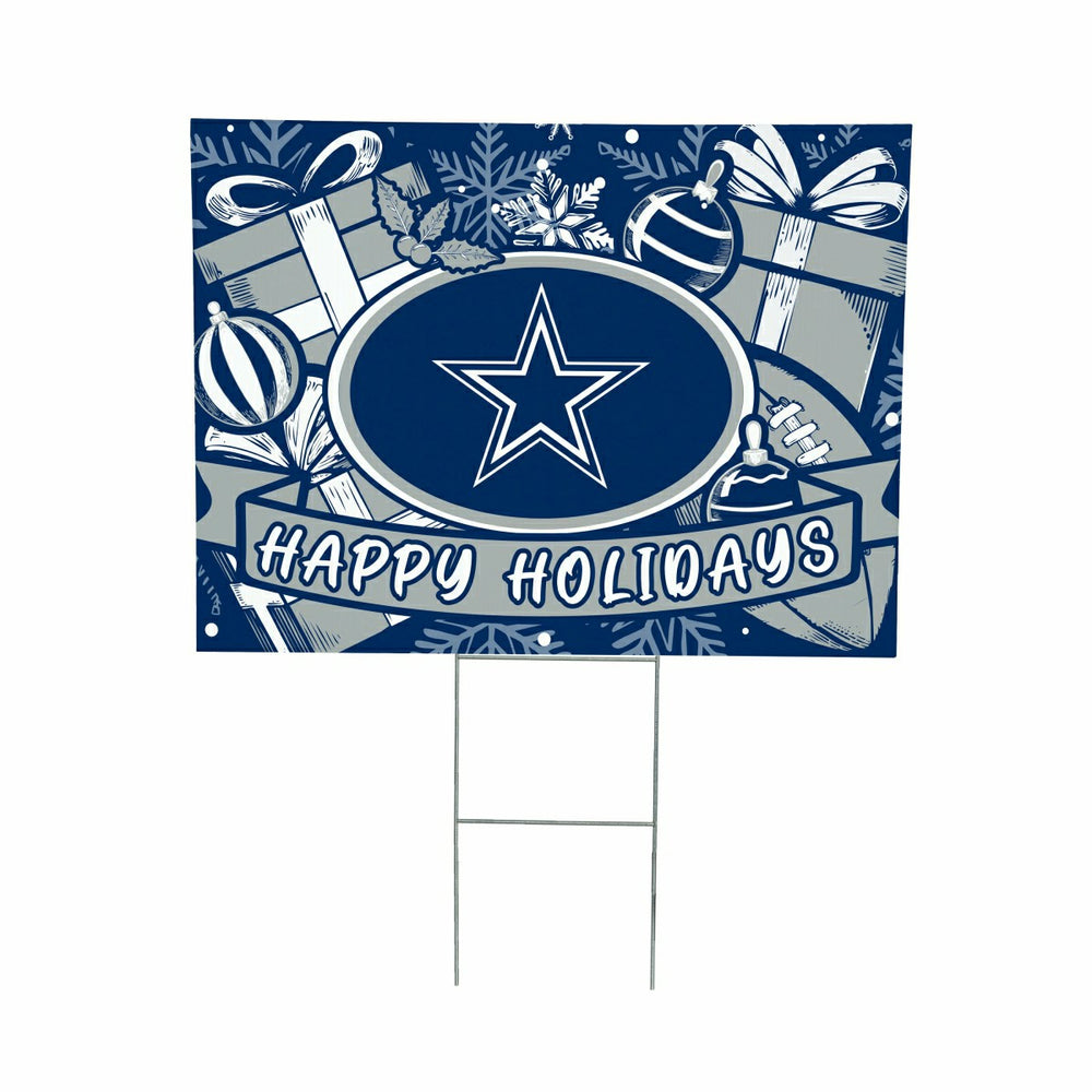 Dallas Cowboys Yard Sign, Holiday - NFL Home