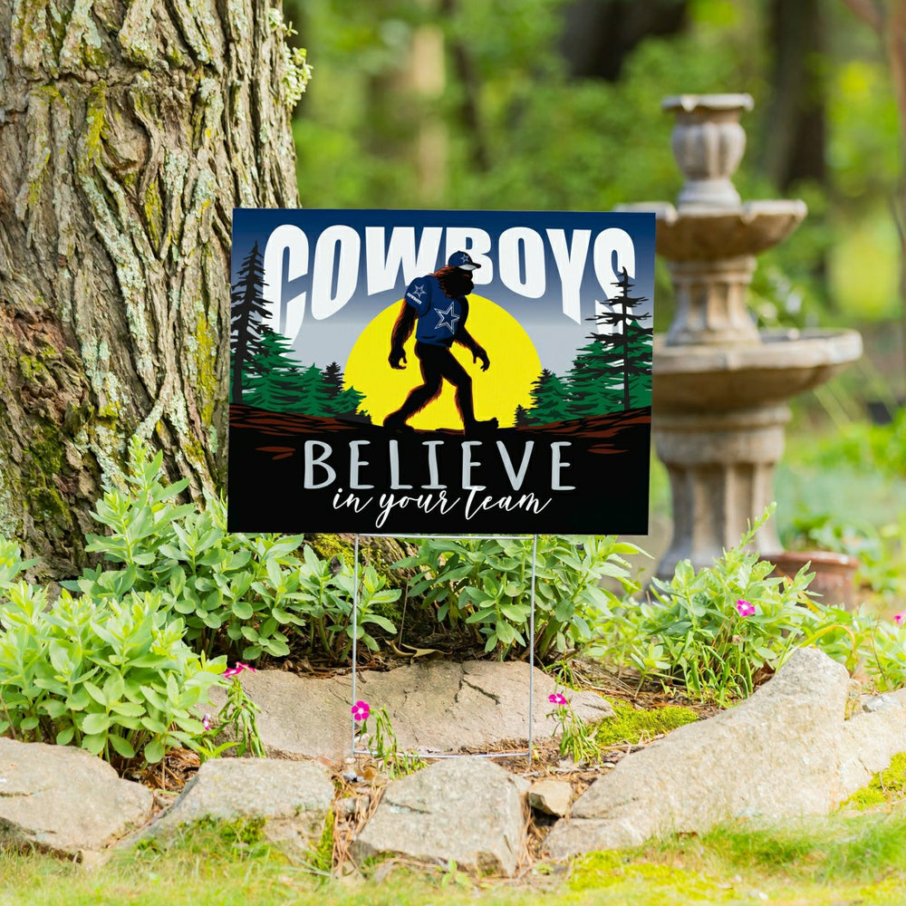 Dallas Cowboys Yard Sign, Bigfoot - NFL Home
