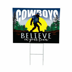 Dallas Cowboys Yard Sign, Bigfoot - NFL Home