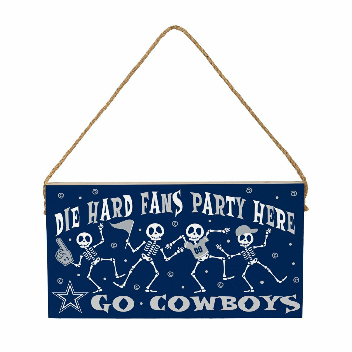 Dallas Cowboys Halloween Wood Wall Sign, 6x11 - NFL Home