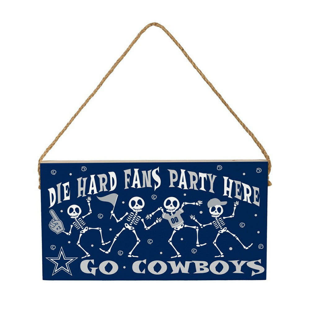 Dallas Cowboys Halloween Wood Wall Sign, 6x11 - NFL Home