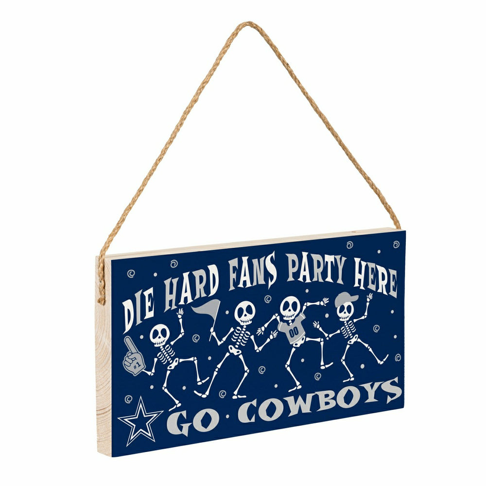 Dallas Cowboys Halloween Wood Wall Sign, 6x11 - NFL Home