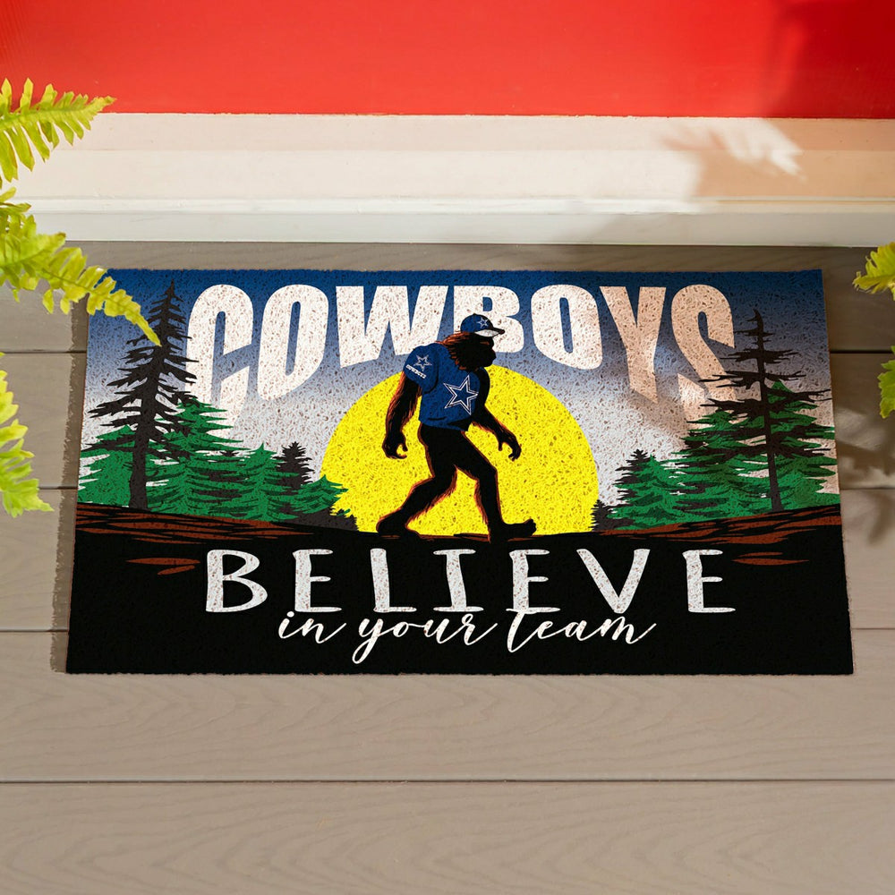 Dallas Cowboys Bigfoot PVC Mat, 28"x16" - NFL