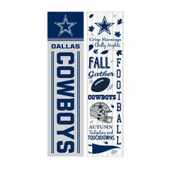 Dallas Cowboys 46" Double Sided Leaner, Fall Seasonal - NFL Home
