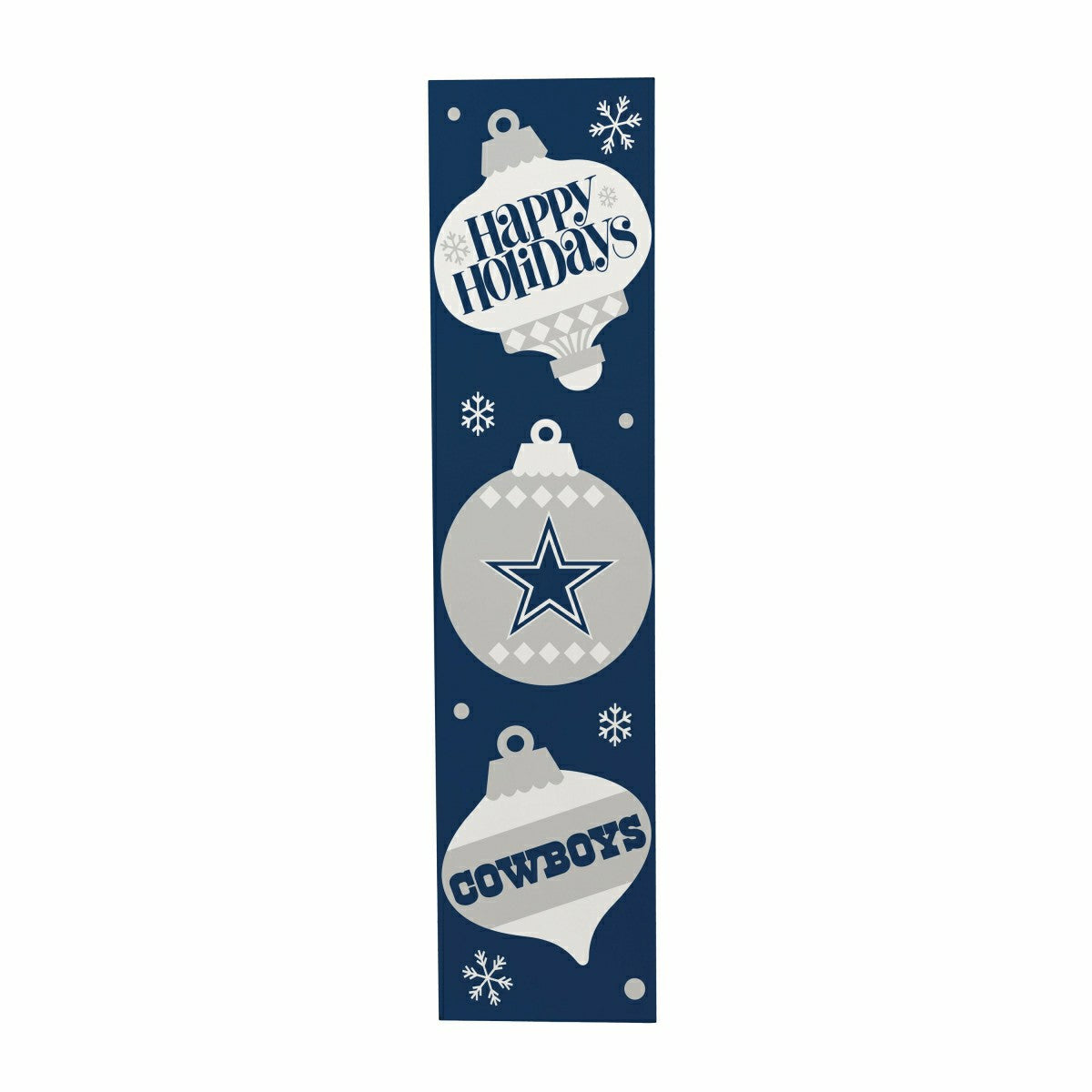 Dallas Cowboys 47" Double Sided Leaner, Christmas - NFL Home