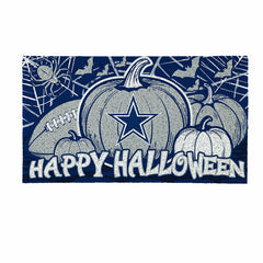 Dallas Cowboys Halloween PVC Mat, 28"x16" - NFL