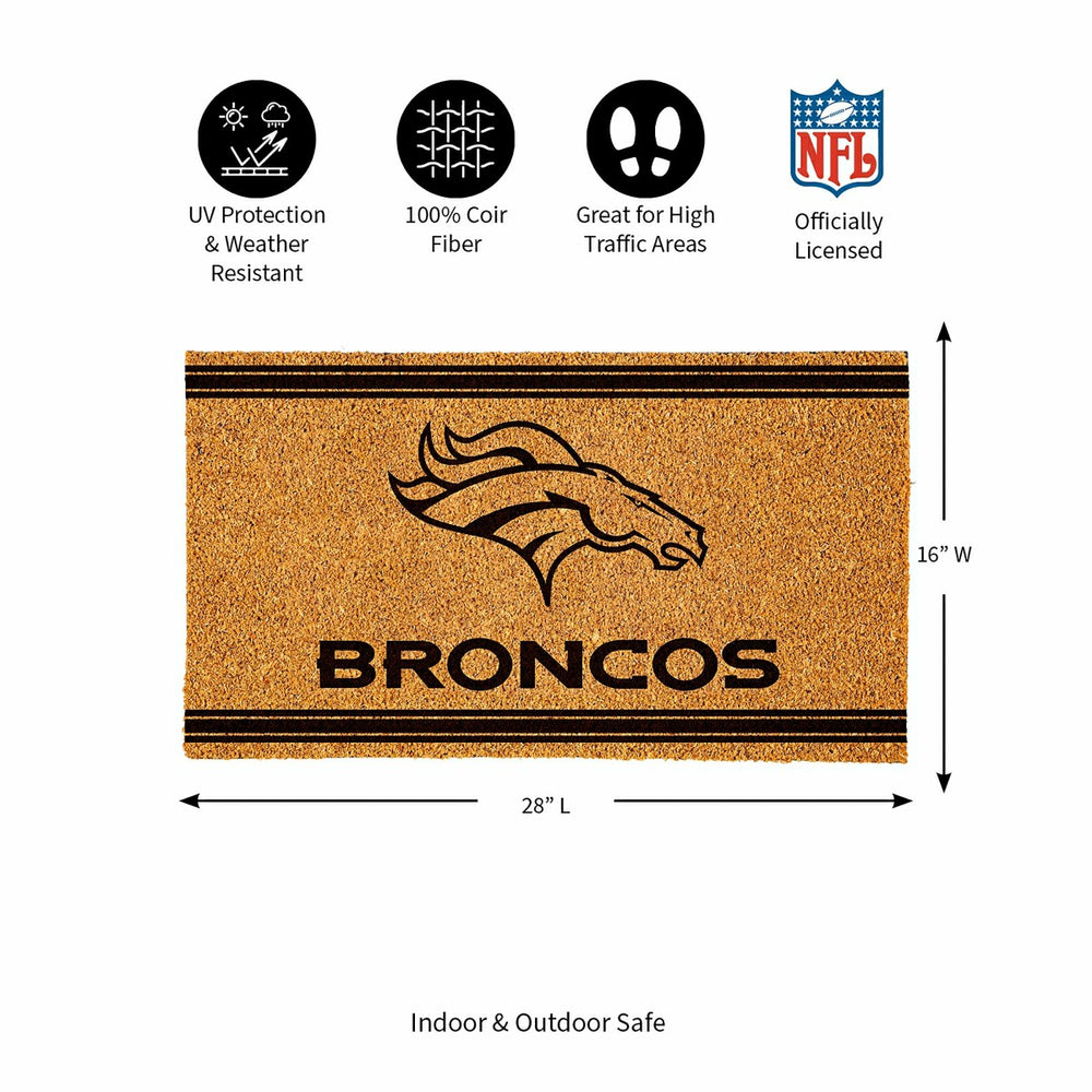 Denver Broncos, Coir Mat 1C - NFL