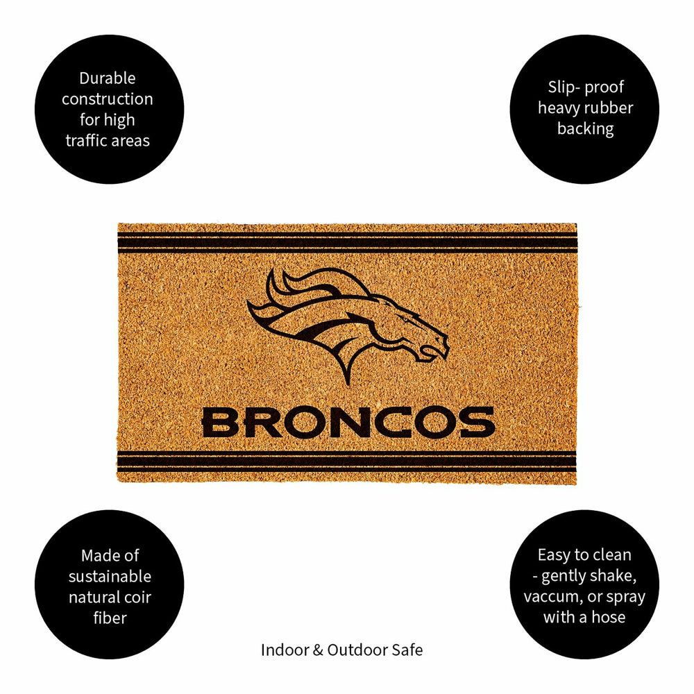 Denver Broncos, Coir Mat 1C - NFL