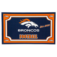 Indoor/Outdoor NFL Team Pride Embossed Doormat, Denver Broncos - NFL