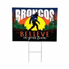 Denver Broncos Yard Sign, Bigfoot - NFL Home